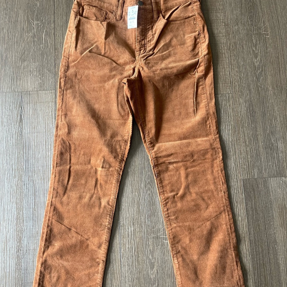 J. Crew Factory Women’s Corduroy Pants - Size 29 - Brown